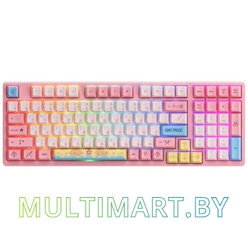 Клавиатура Akko 3098B One Piece Wano Country (Akko CS Jelly blue)